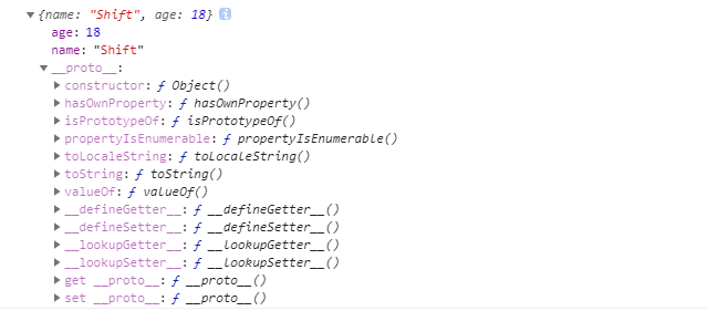 JavaScript查看普通对象的原型