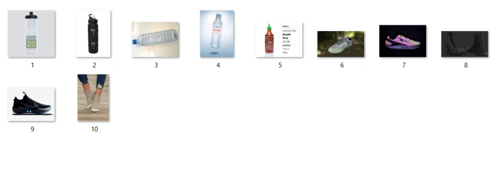 测试目录中的图片