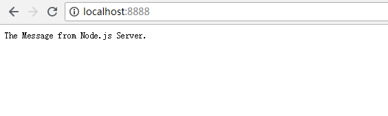node web服务器显示效果