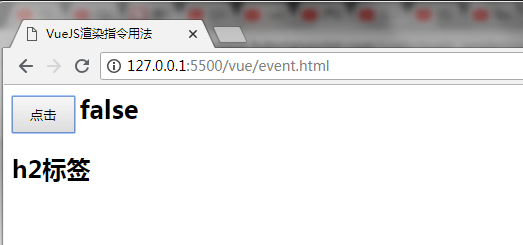 v-else使用示例