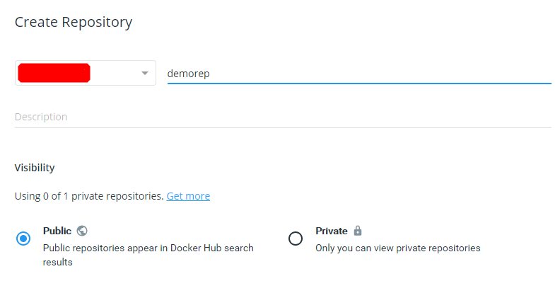 创建demorep储存库