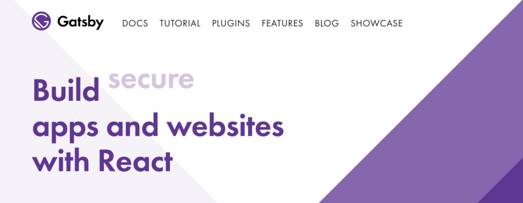 gatsby网站和app生成工具