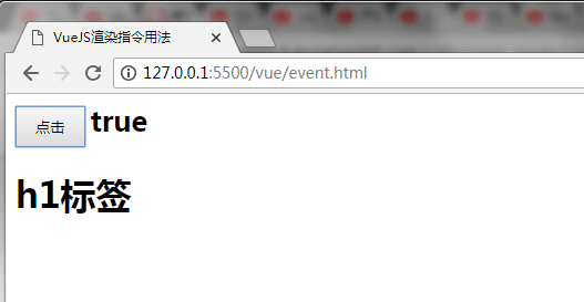 v-else用法实例