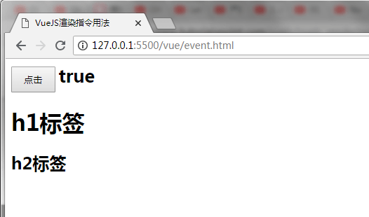 v-if用法实例