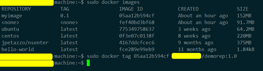 docker tag使用