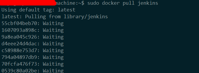 docker pull jenkins