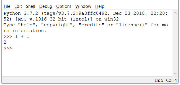 在命令行下运行Python程序