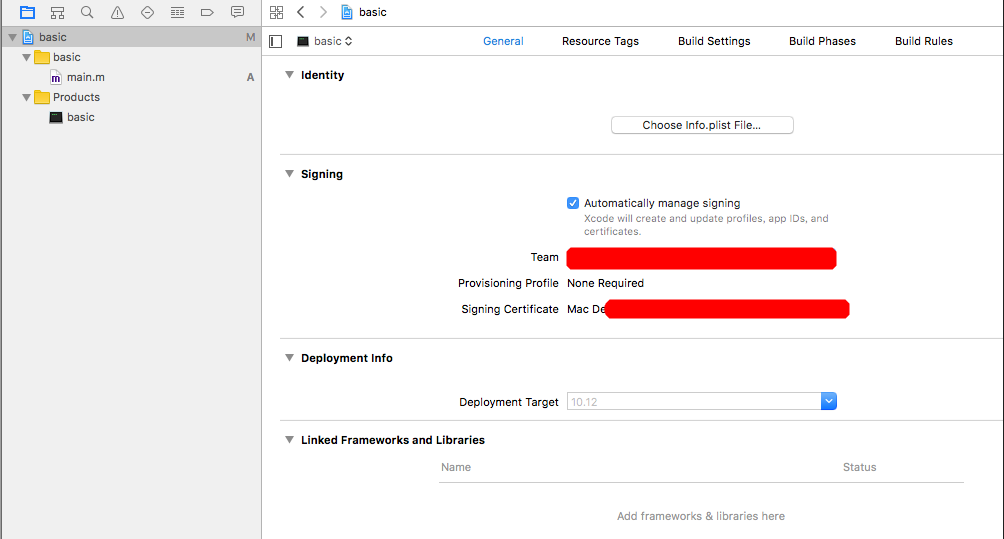 macOS项目通用配置