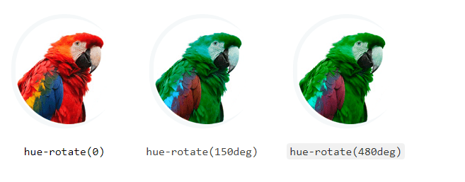 在图像上应用色调旋转