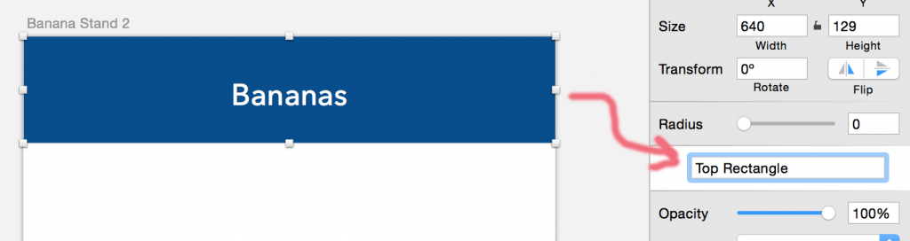 顶部矩形共享样式