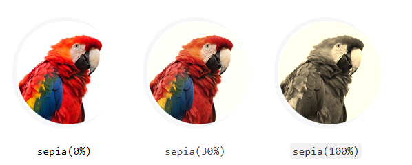 应用Sepia效果的图像