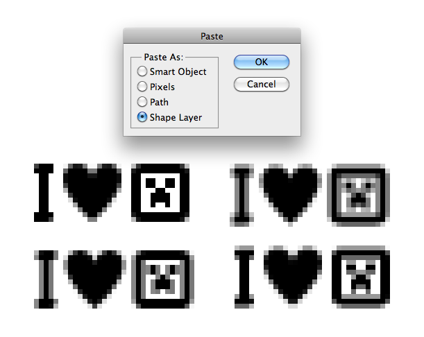 photoshop破环性粘贴