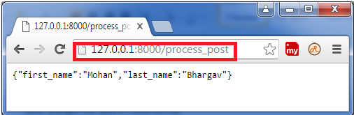 浏览器获取JSON数据