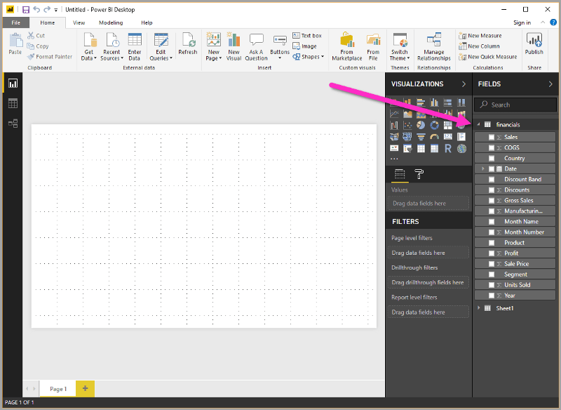 使用Power BI进行数据可视化