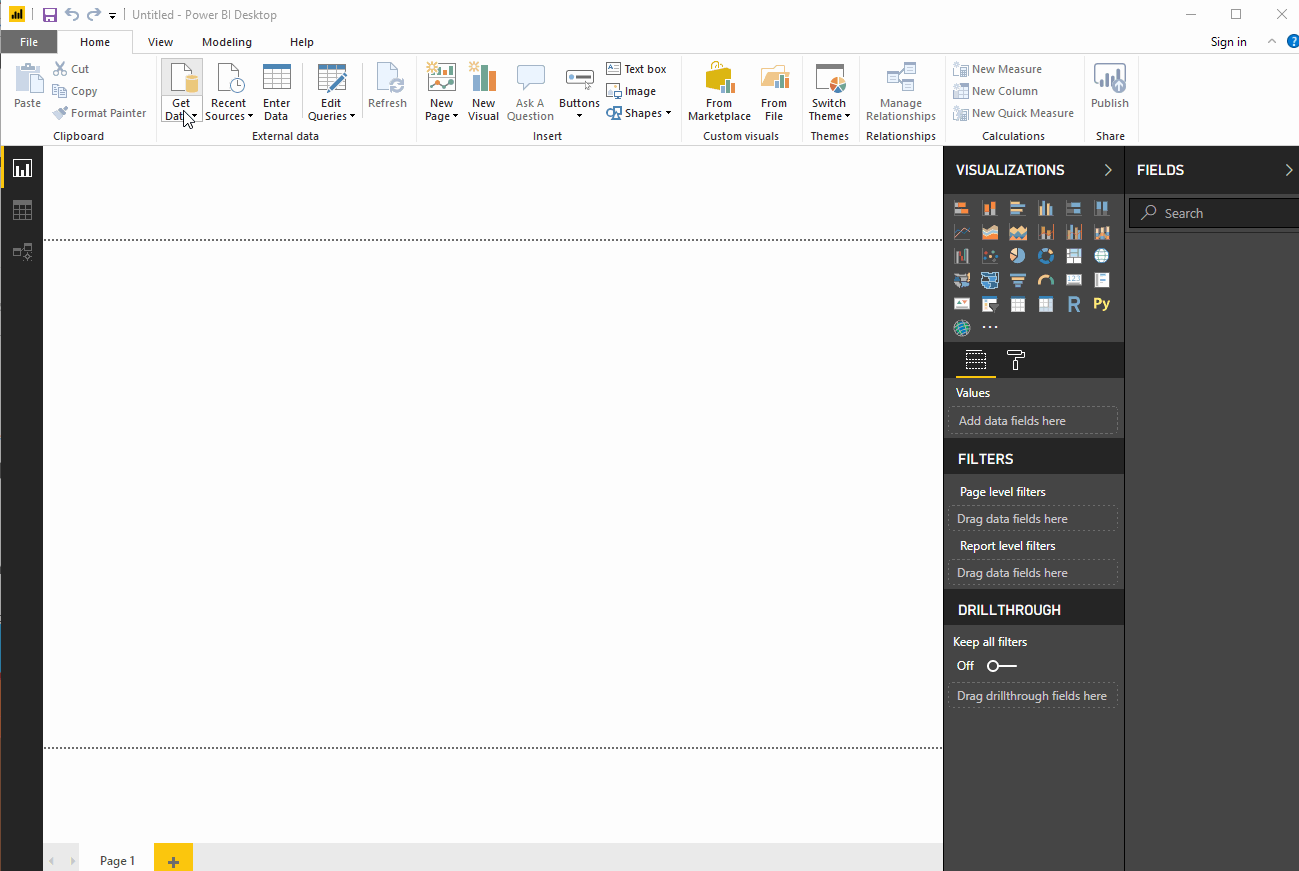 使用Power BI进行数据可视化