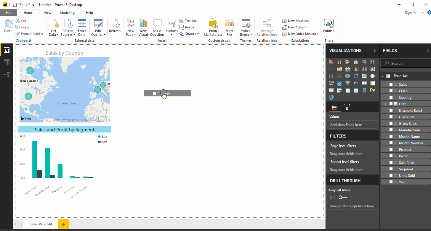 使用Power BI进行数据可视化