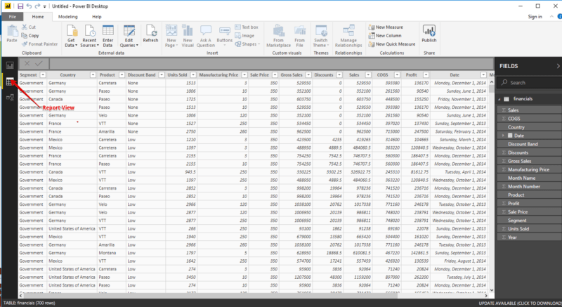 使用Power BI进行数据可视化