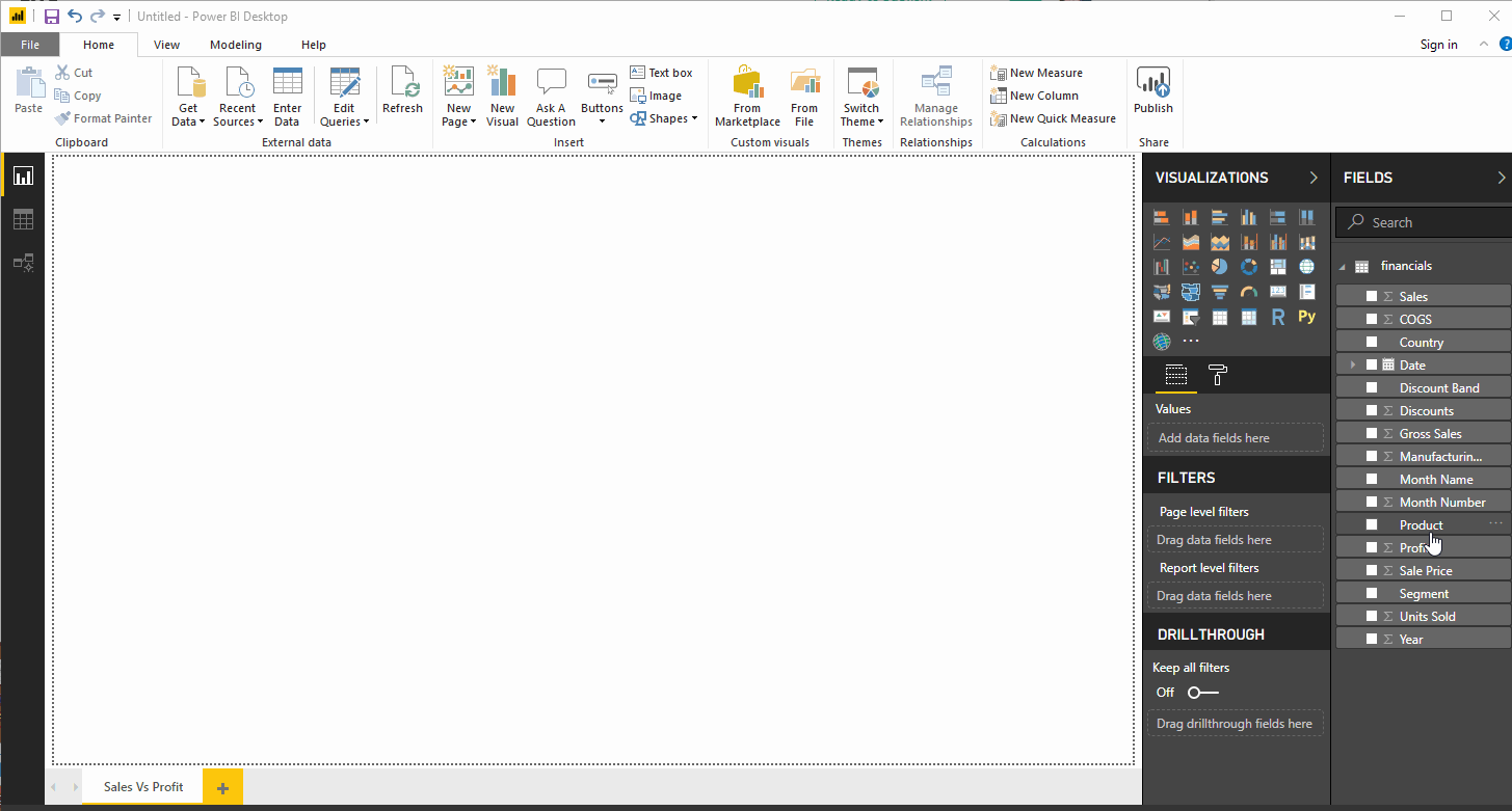 使用Power BI进行数据可视化