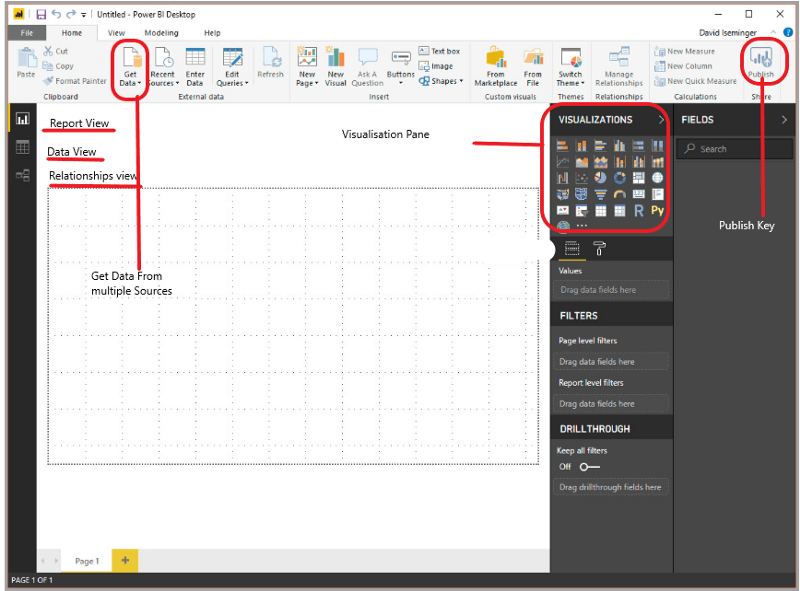 使用Power BI进行数据可视化