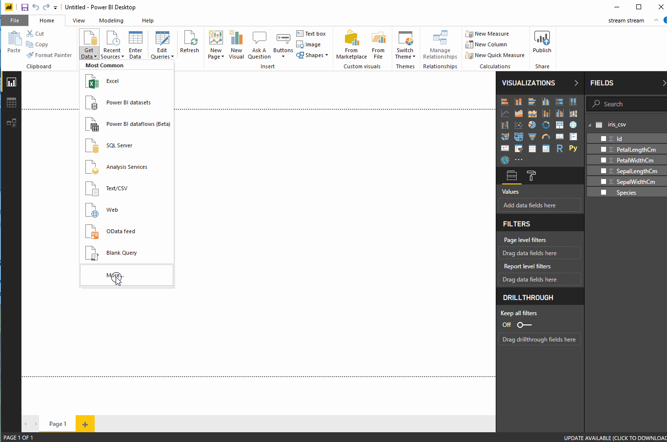 使用Power BI进行数据可视化
