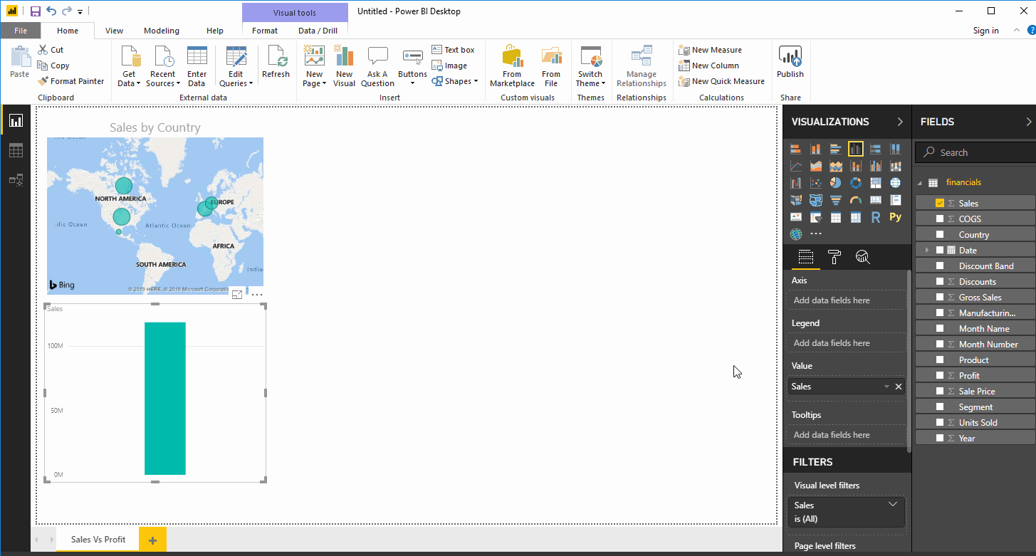 使用Power BI进行数据可视化