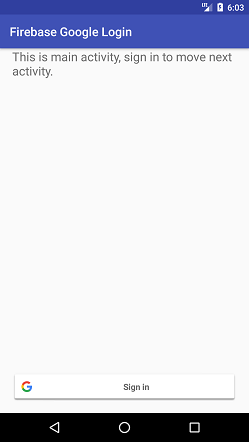 Android Firebase身份验证-Google登录