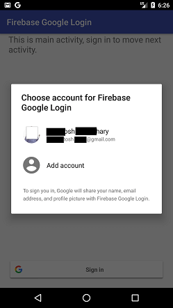 Android Firebase身份验证-Google登录