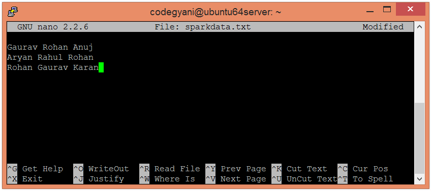Spark Char Count示例