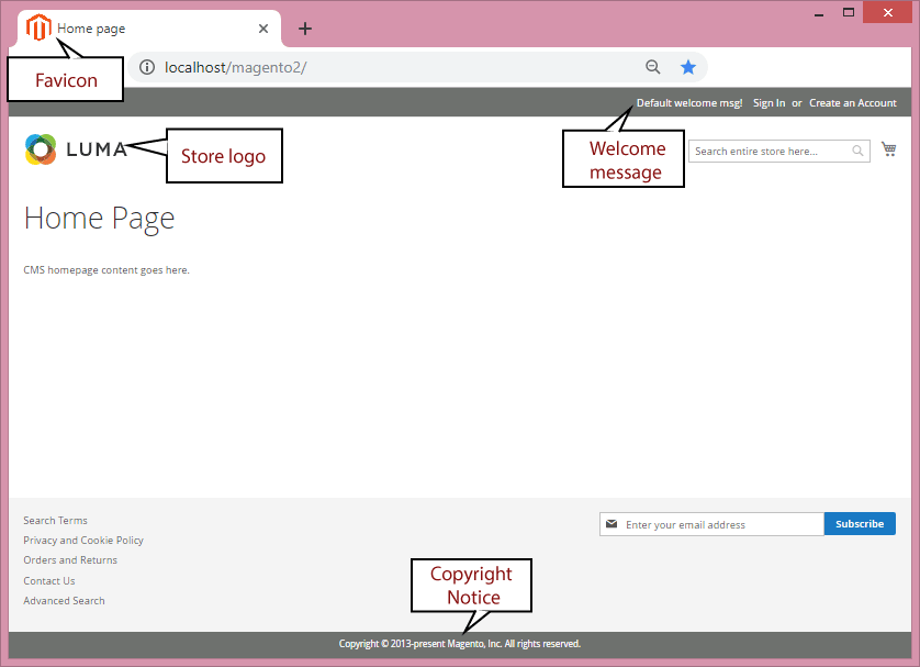 Magento 2中的基本配置
