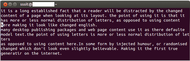 Linux vi文字缓冲区1
