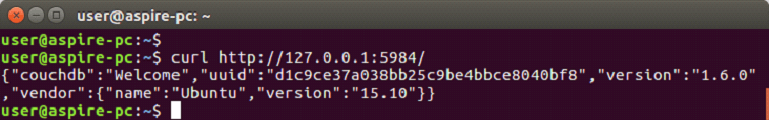 CouchDB cURL6