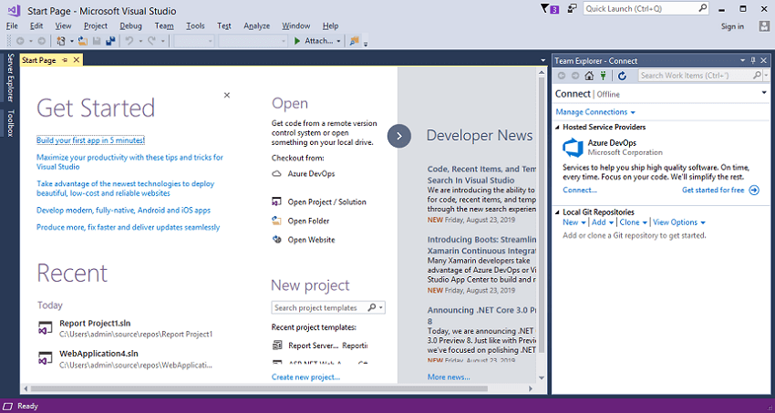 如何创建Tablix报告