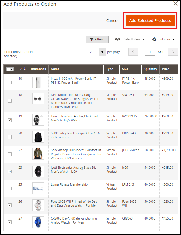 如何在Magento 2中创建产品