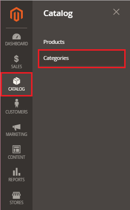 如何在Magento 2中创建产品类别