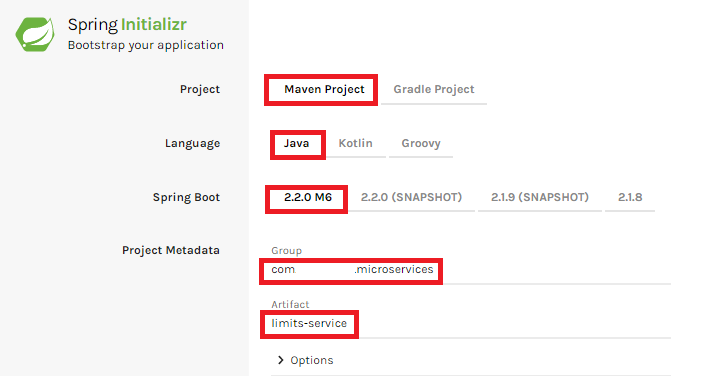 创建一个简单的微服务