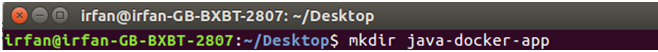 Docker Java应用程序1