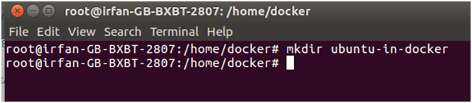Docker Ubuntu应用程序1