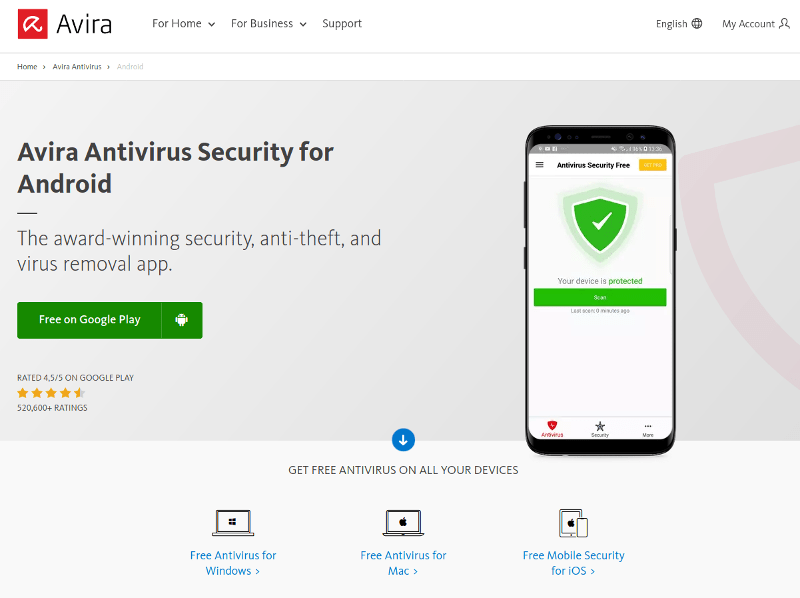 11种最佳Android防病毒软件，可提供更好的在线保护8