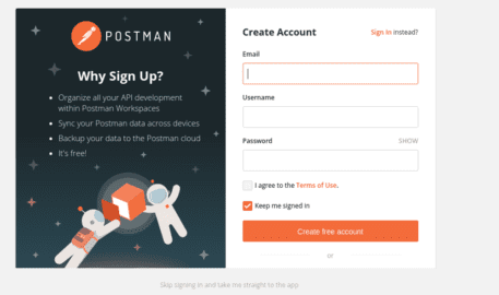 postman_signup