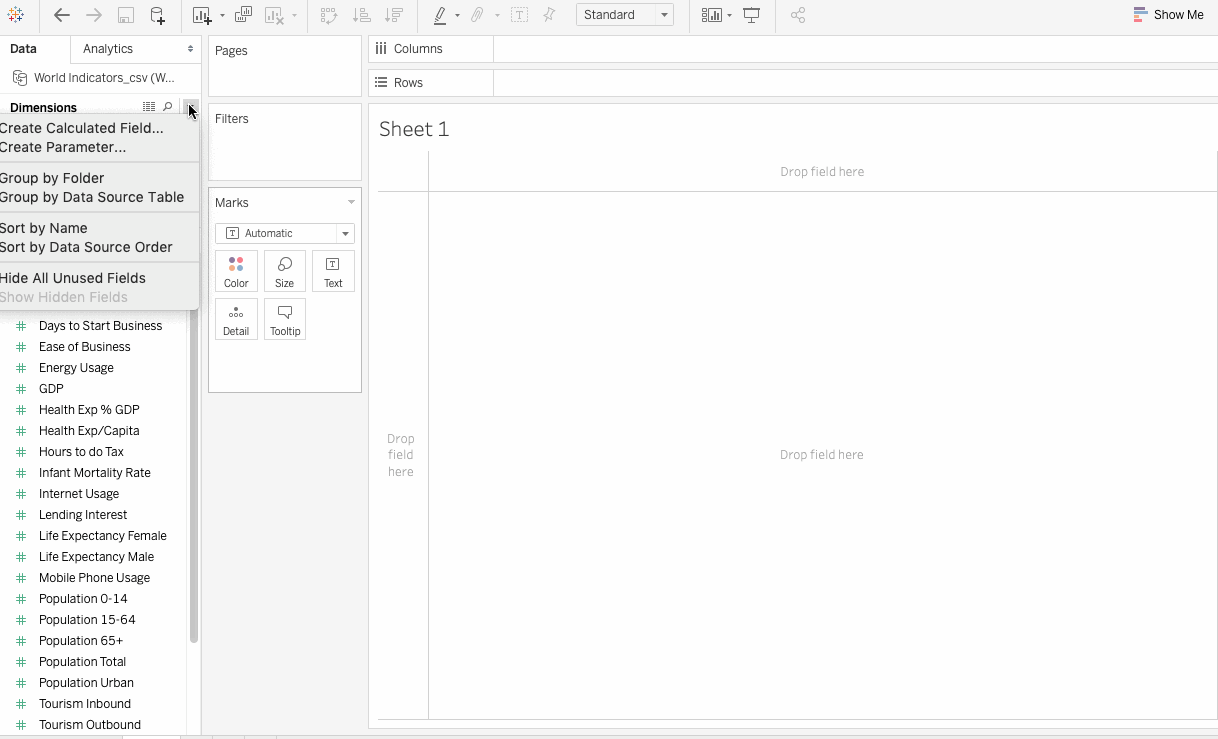 Tableau中的聚类分析4