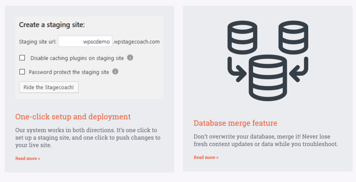 一键式WordPress登台站点WP Stagecoach