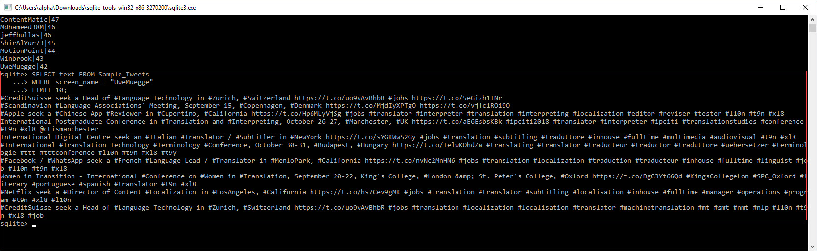 SQLite入门指南13