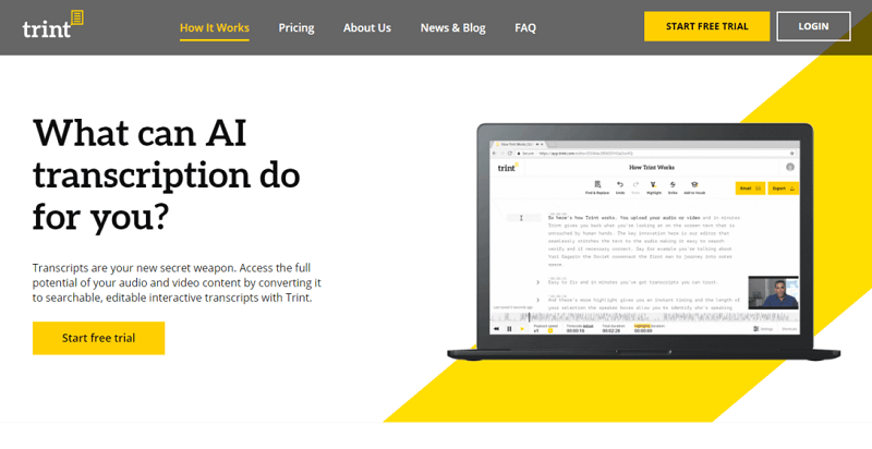 营利youtube，trint，youtube工具
