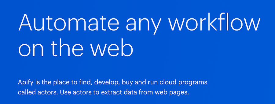 9种流行的基于云的Web抓取解决方案6