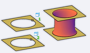 表面融合和偏移