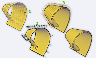 表面融合和偏移