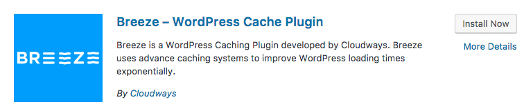 使用Breeze使你的WordPress网站速度提高38％8