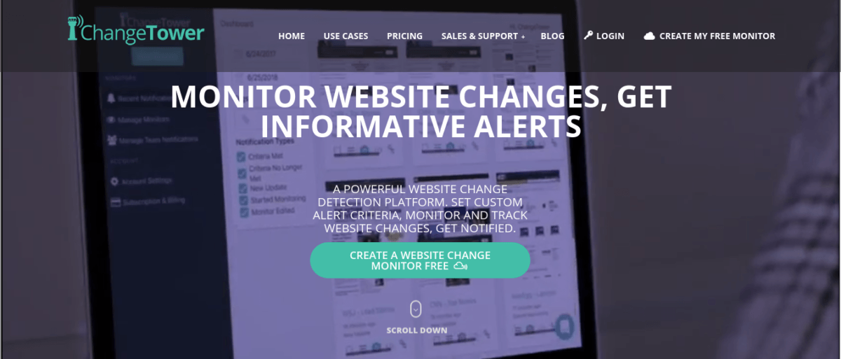 监视网站变化的7大工具22