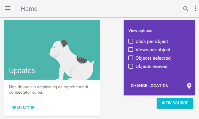 Material design lite精简版