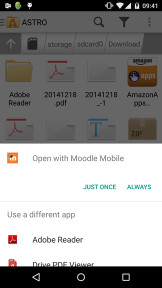 Android打开方式